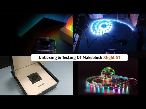 Unboxing &amp;amp; Testing Of MakeBlock Xlight S1 | #codinglight