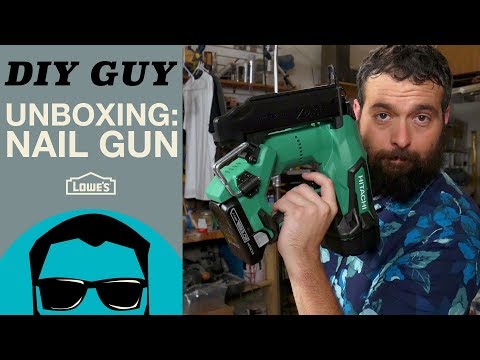 Unboxing and First Use:  Nail Gun