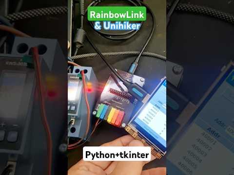 UniLink Modbus Poll: Unihiker+modbus #trending #python