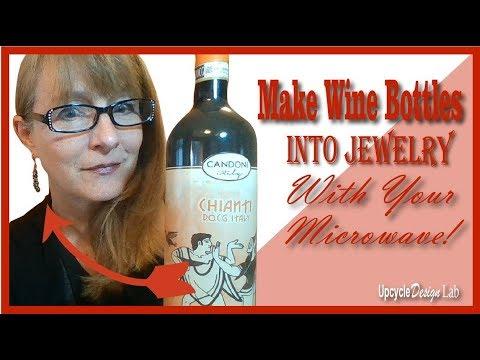 Upcycling Glass Bottles into Jewelry with the Fuseworks Microwave Kiln