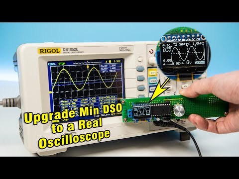 Upgrade DIY Mini DSO to a Real Oscilloscope with Awesome Features