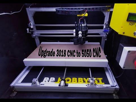 Upgraded 3018 to 5050 CNC Machine | Cheap Upgrade