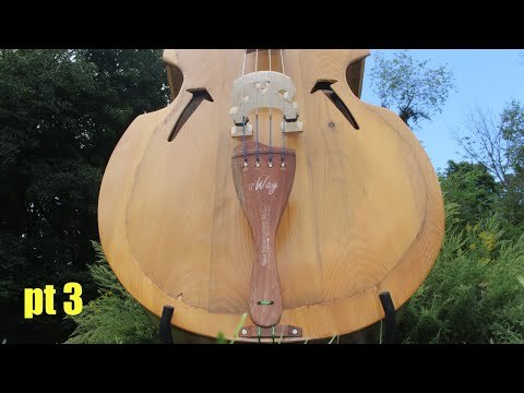 Upright Bass Made From &amp;quot;Trash&amp;quot;