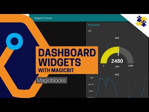 Use Dashboard Widgets with Magicbit [Magicblocks]