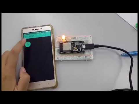 Use ESP32 to control LED with Blynk via WiFi