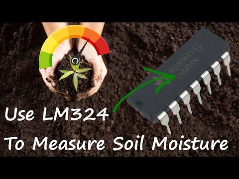 Use LM324 to Measure Soil Moisture