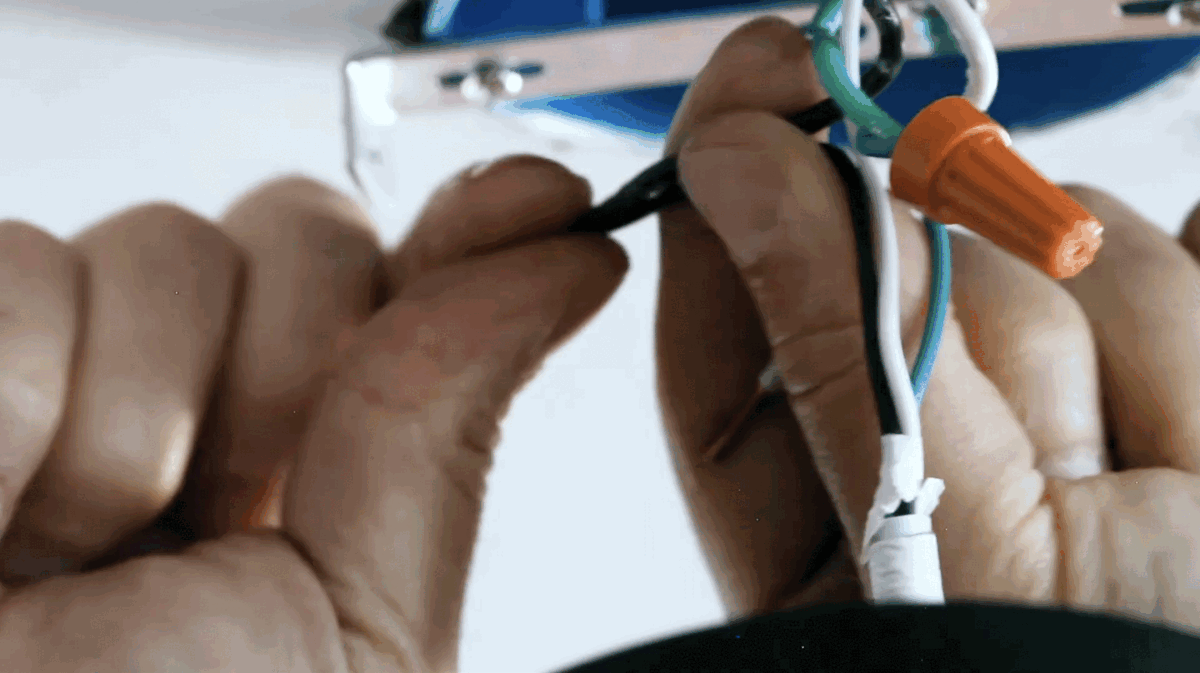 Use Wire Nuts to Secure Wires - 2  - Color Cord Company.gif