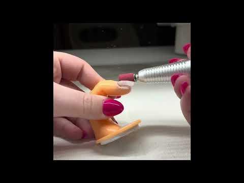 Using A Sanding Bit To Smooth Nail For A Fill (2/3)