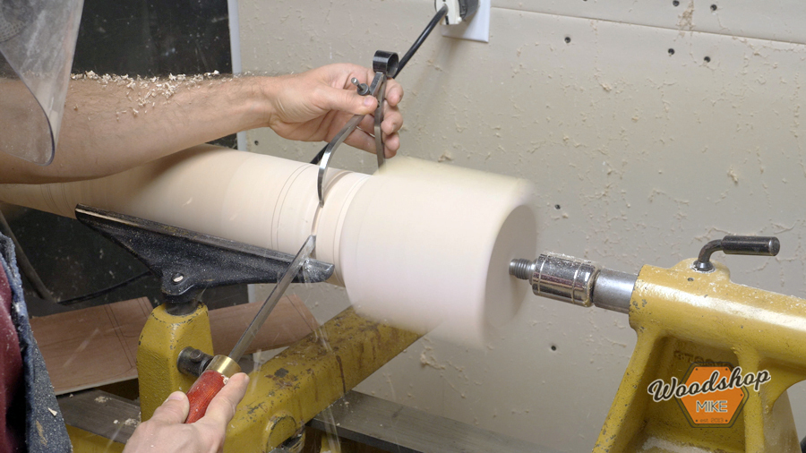 Using Calipers on Wood Lathe.jpg