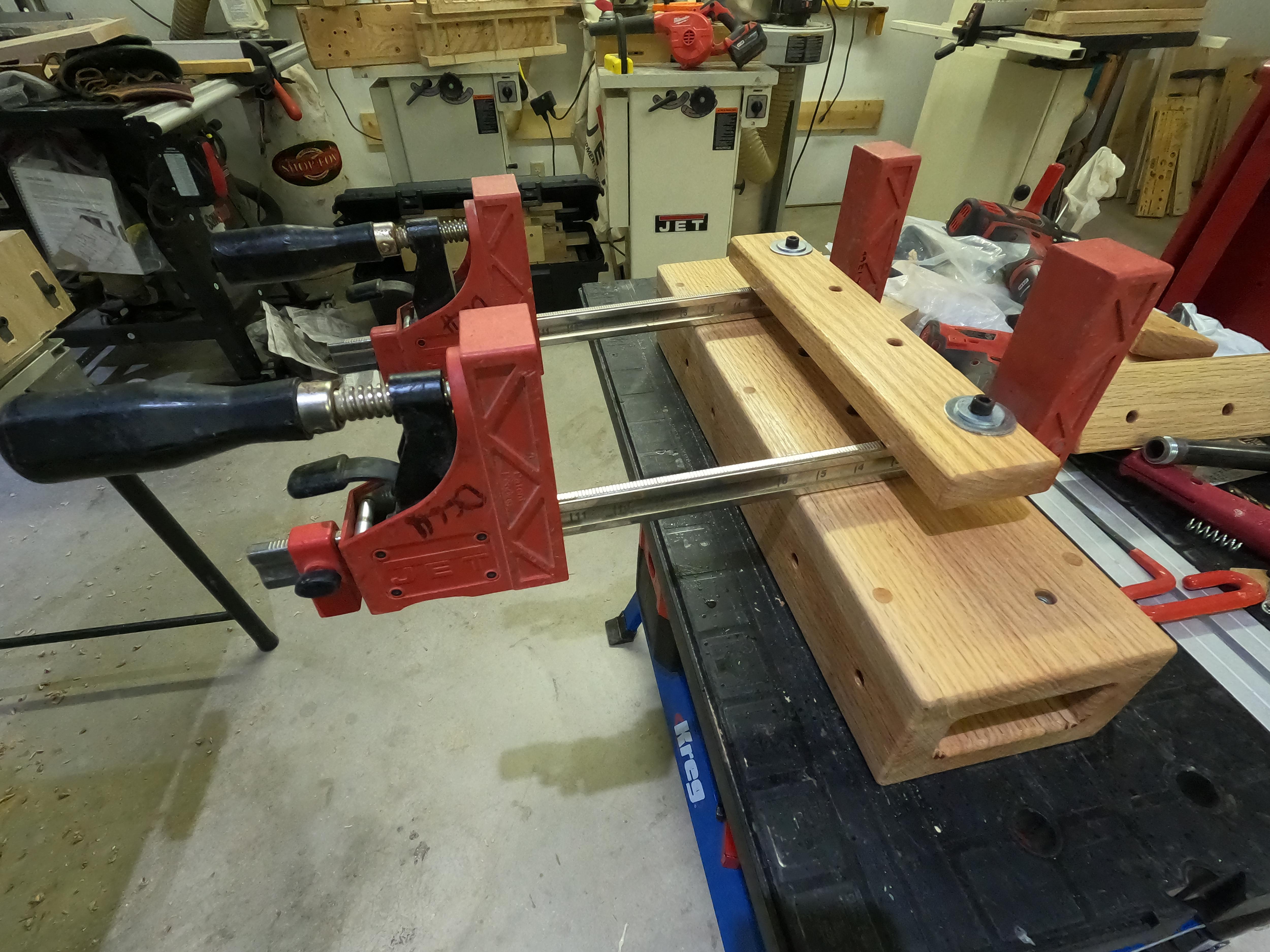 Using MikroVice for Jet Clamps.JPG