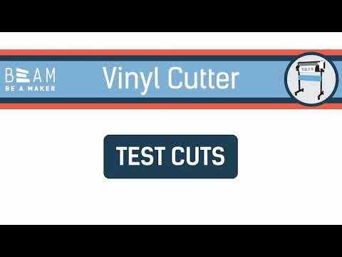 Using Test Cuts with the Vinyl Cutter