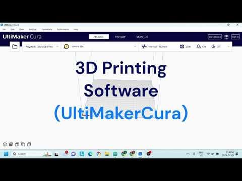 Using UltiMaker Cura To Prepare The 3D Prints