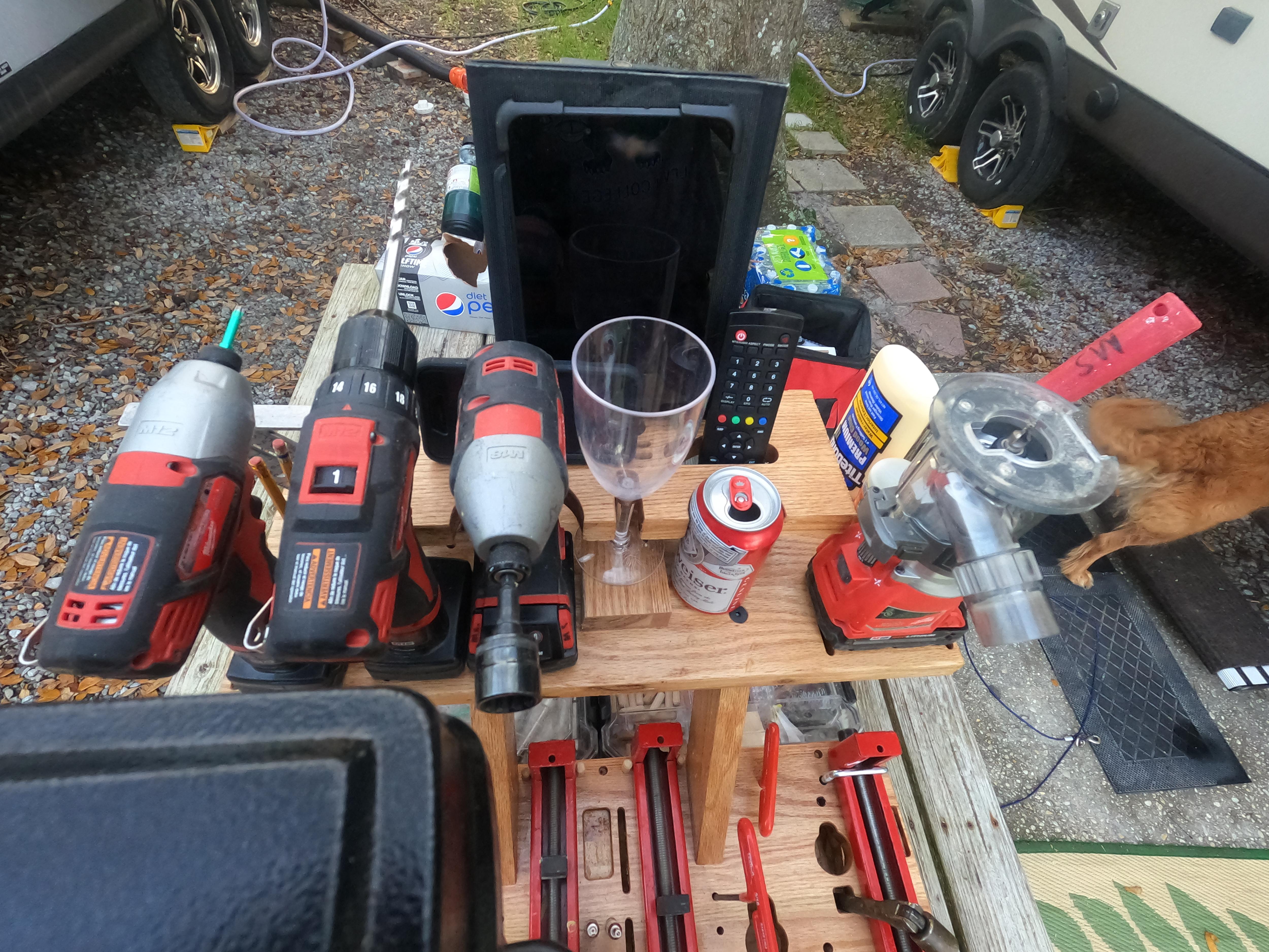 Using a MikroBench  Loaded with 18V Tools.JPG