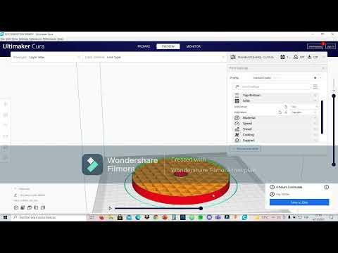 Uso de Ultimaker Cura con un ejemplo de un proyecto.