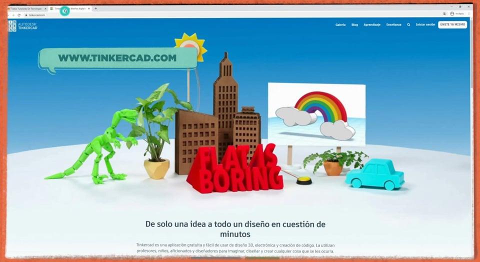 V&iacute;deo tutoriales de tecnolog&iacute;as creativas 01_ Como crear y gestionar tu cuenta en Tinkercad Circuits