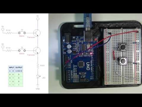 V1-7 AND Logic GATE Circuit