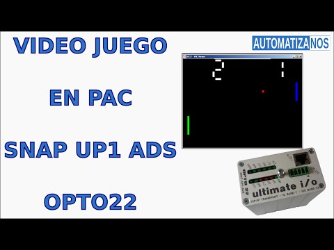 VIDEO JUEGO EN PAC OPTO22