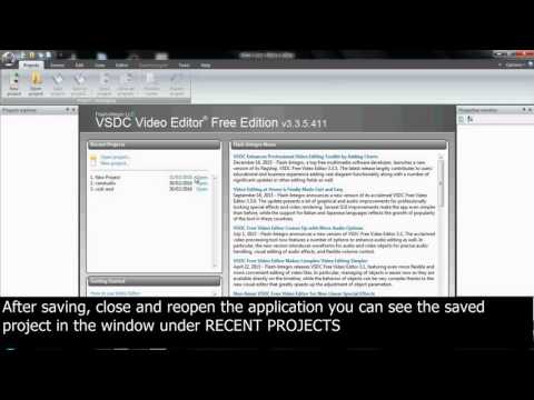 VSDC Tutorial 3 -  Different saving method in VSDC Video Editor