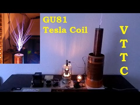VTTC GU81 Tesla Coil with 40+cm Sparks (detailed instructions)