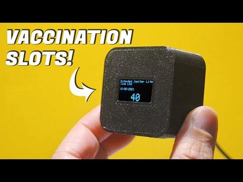 Vaccination Slot Notifier | CoWIN + ESP32