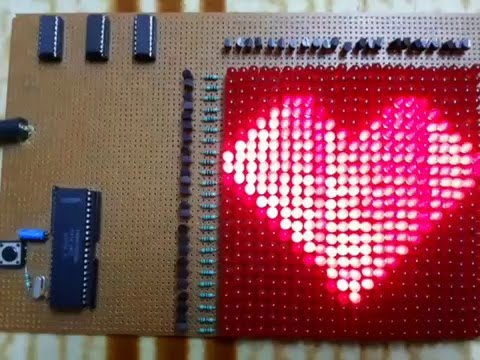 Valentine Gift using Scrolling LED Display