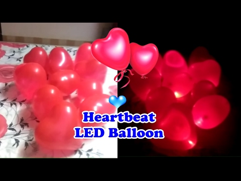 Valentine day special LED balloon