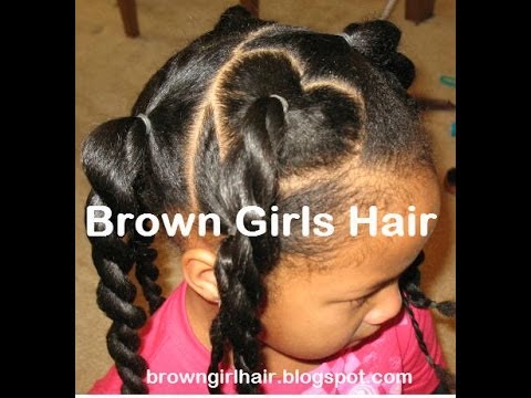 Valentines Day Hairstyle for Natural Girls