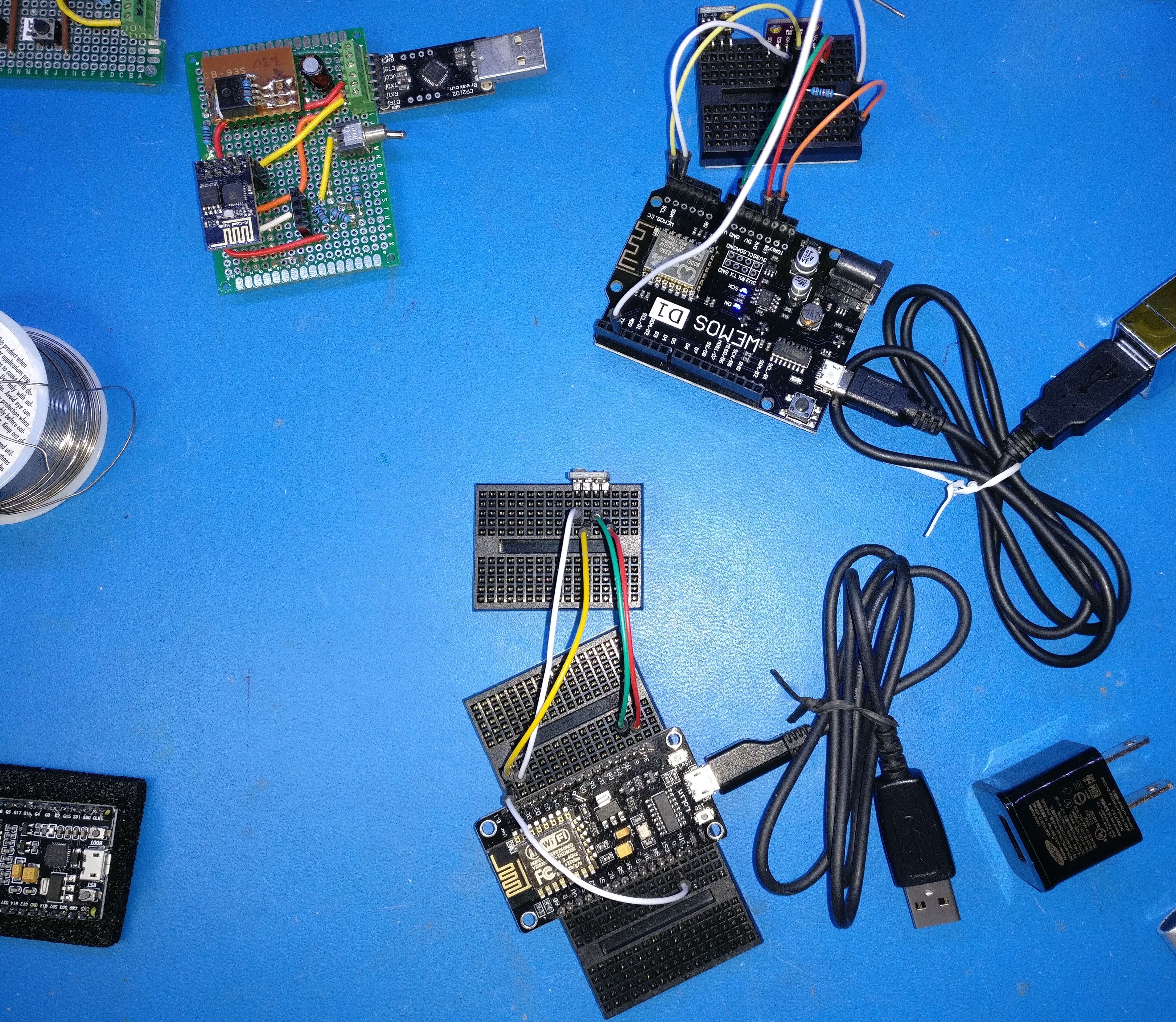 Various ESP8266 - testing sensors.jpg