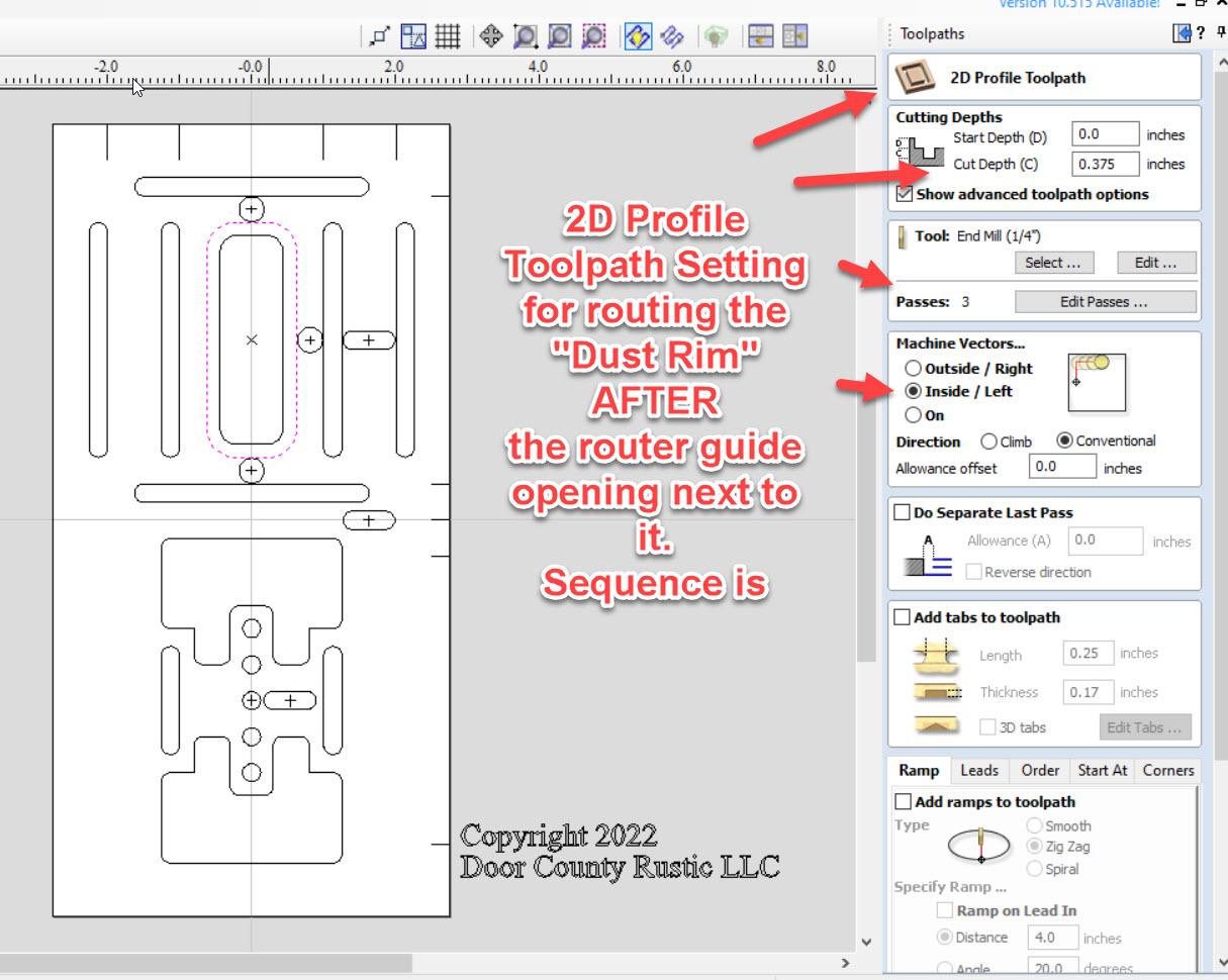 Vcarve Setting for Dust Rim Profile Toolpath.jpg