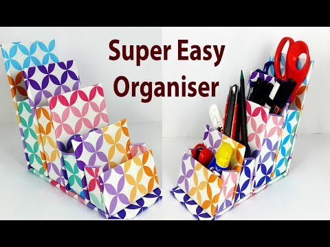 Very Easy DIY Storage Organizer from Waste Cardboard !