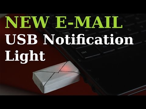 Very Simple E-mail Notification Light | DIY