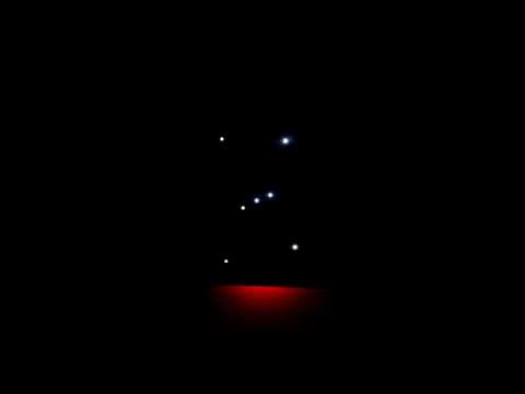 Video of the softly glowing LEDs