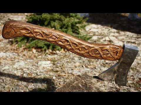 Viking's Medieval Axe (Old axe renovation goes in 'wrong' direction)