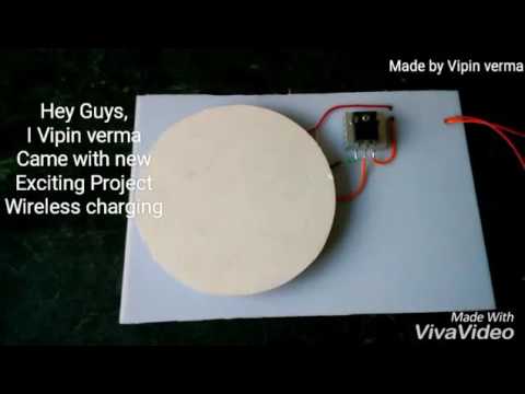 Vipin8821. Wireless mobile charger and wireless power transmission