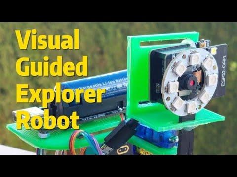 Visual Guided Explorer Robot