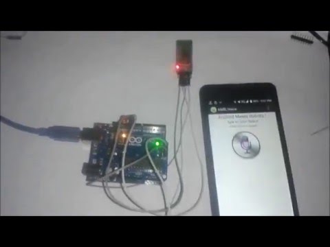 Voice Controlled LED Using Arduino and Android