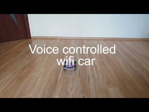 Voice controlled wifi car