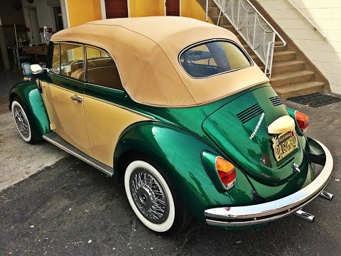 Volkswagen Beetle Bug convertible top replacement