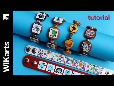 WIKarts Tutorial: Create Coffee Sticker Bracelets, Earrings, &amp;amp; Necklaces