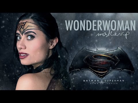 WONDER WOMAN MAKEUP!! (BATMAN VS SUPERMAN: DOWN OF JUSTICE VERSION)