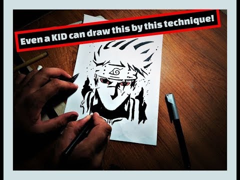 WORLD'S Easiest way to make amazing anime drawings!