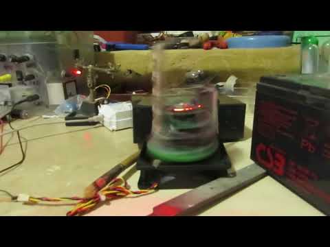 WS2811 RGB POV display: final video.