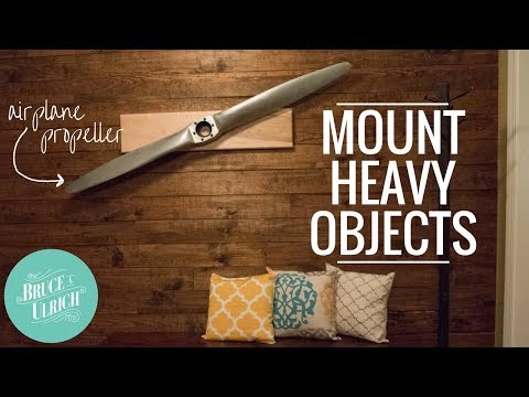 Wall Mount for Heavy Items // How to Make