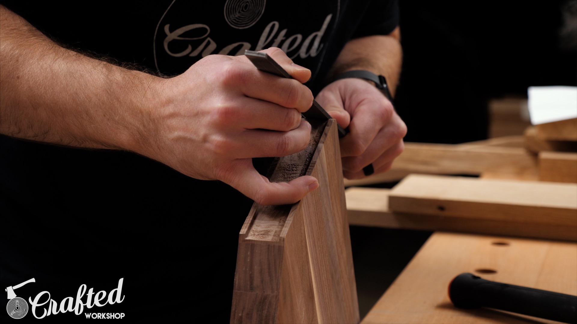 Walnut and Copper Cutting Board : Serving Board | How To Build - Woodworking 10.jpg