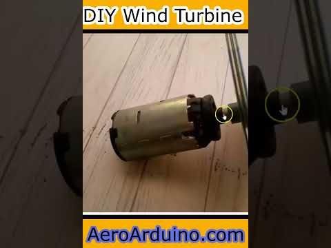 Watch How I Built My First #DIY Wind Turbine #Instructables #AeroArduino