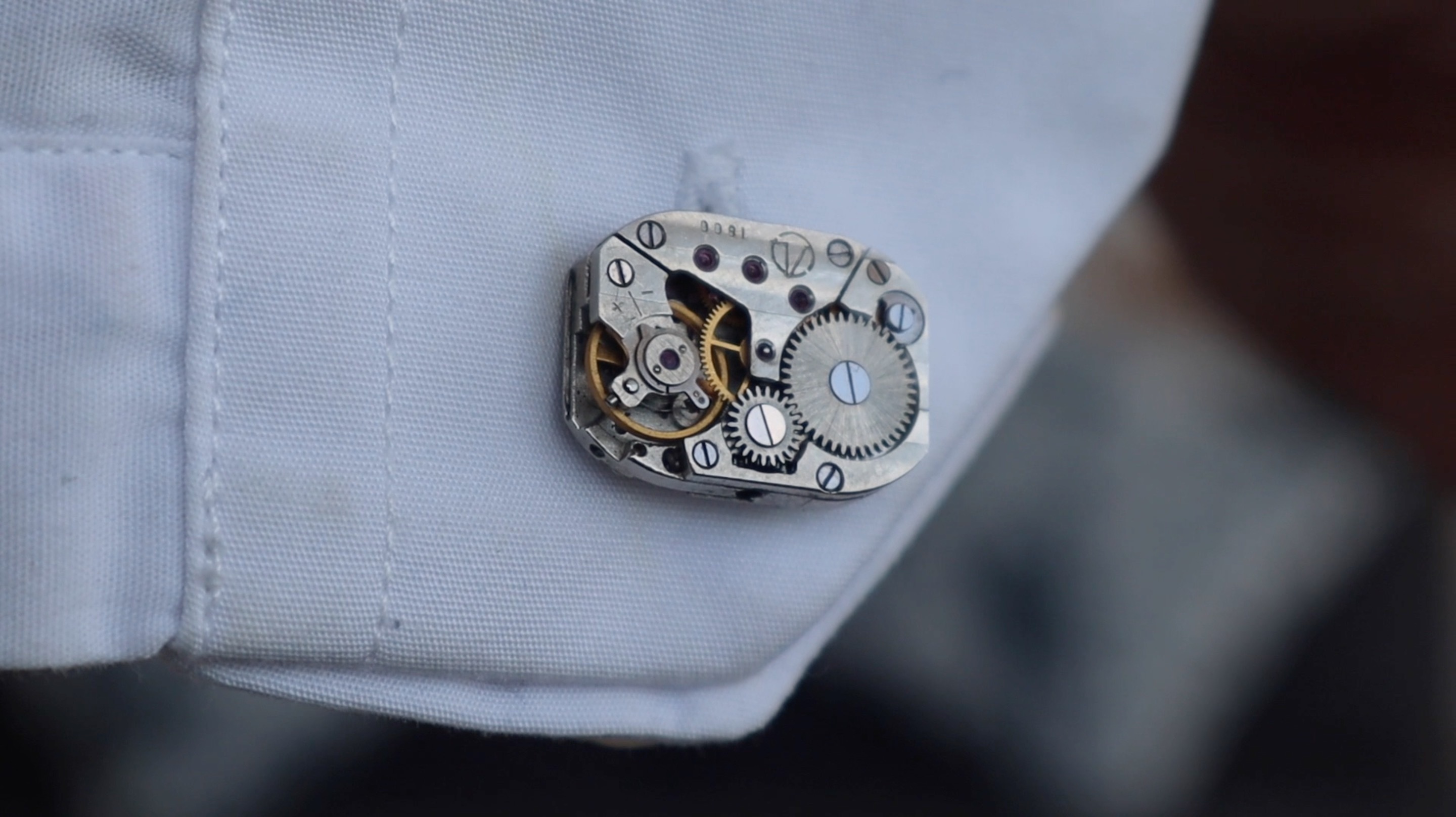 Watch Movement Cufflinks on Shirt.jpg