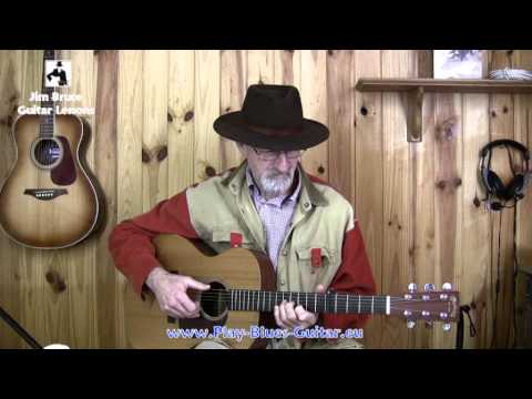 Watch Over Me (Guy Davis) - Jim Bruce Blues Guitar Lessons