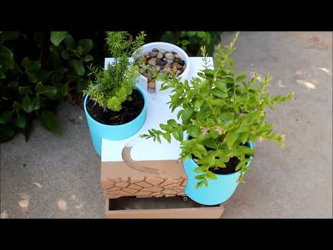 Water Fountain Planter