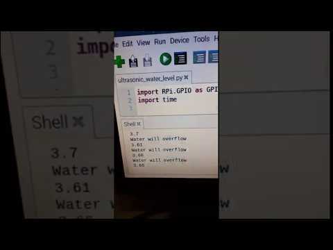 Water Level Monitor using RaspberryPi