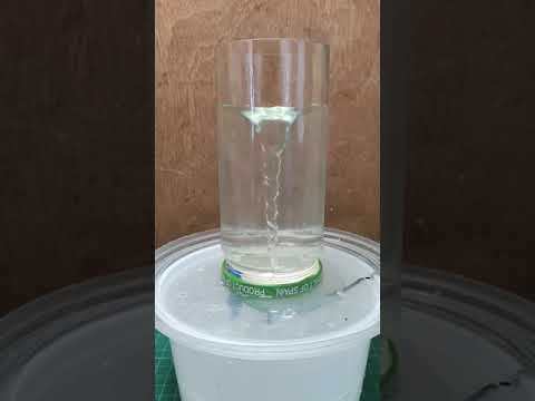 Water vortex mini fountain